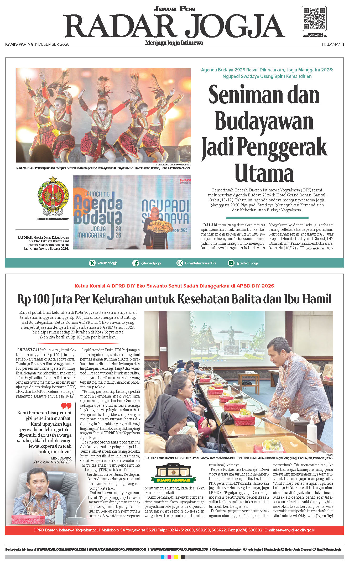 jawa pos radar jogja Kamis, 11 Desember 2025