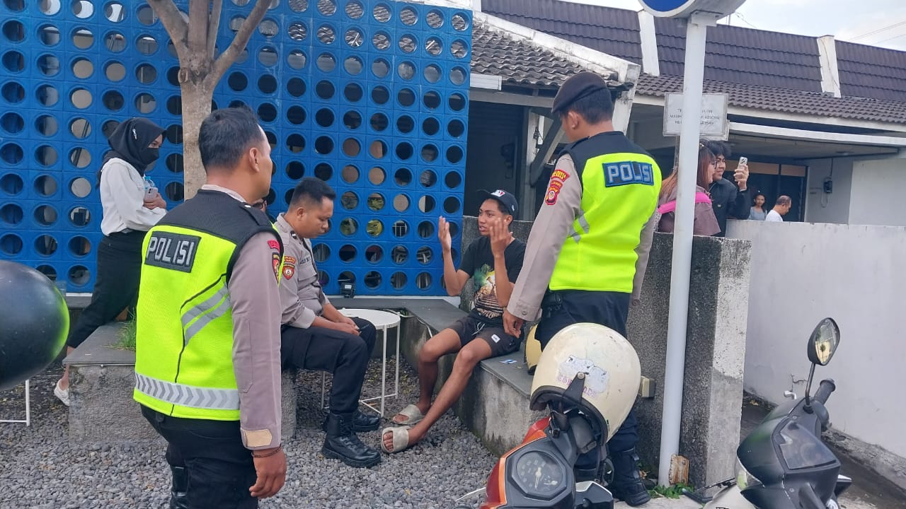 Penanganan perkara pembacokan.