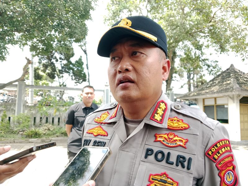 Kapolresta Sleman Kombes Pol Edy Setianto Erning Wibowo