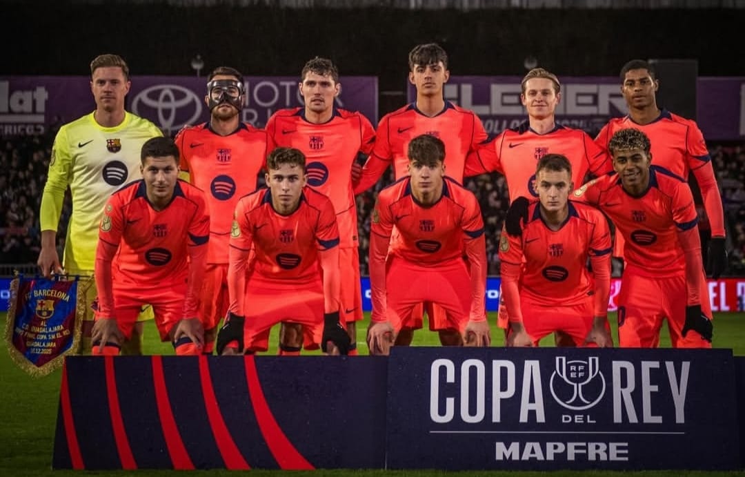 Starting eleven Barcelona saat tantang Guadalajara di Copa Del Rey