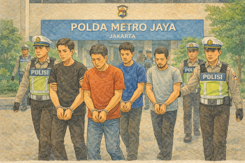 Ilustrasi polisi tetapkan lima tersangka kasus praktek aborsi ilegal di sebuah Apartemen Jakarta Timur.