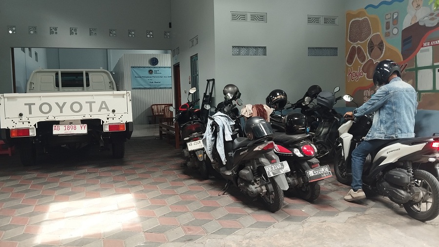 TUTUP OPERASIONAL: SPPG Sumberagung di Kapanewon Jetis yang sebelumnya sempat tutup operasional karena kasus keracunan makan bergizi gratis (MBG).