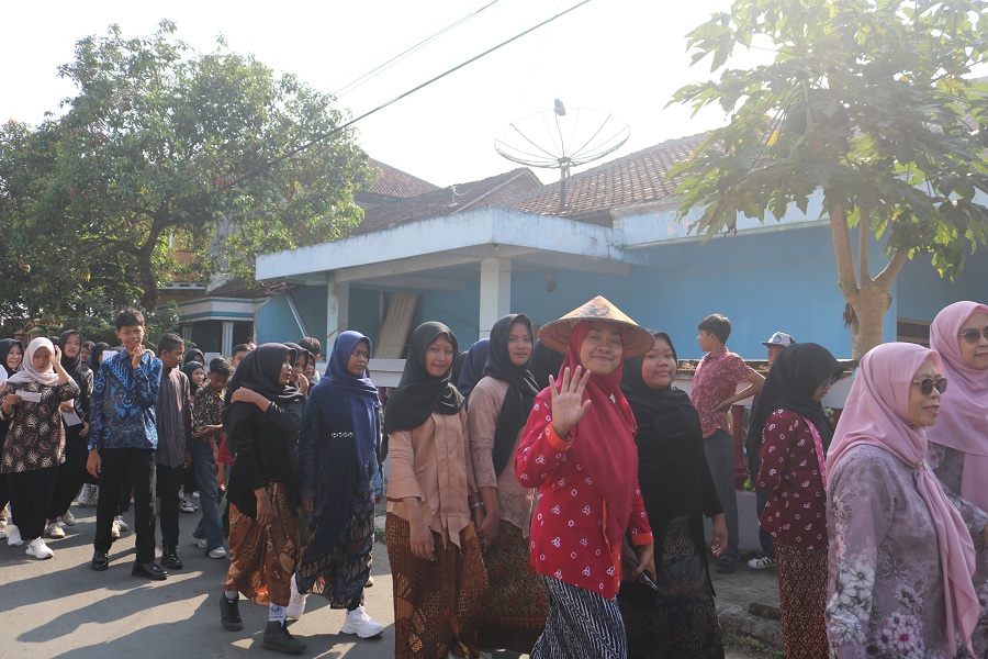 BERDAYA: Siswa SMP Negeri 12 Magelang disiapkan untuk menjadi generasi penerus dengan penguatan karakter.