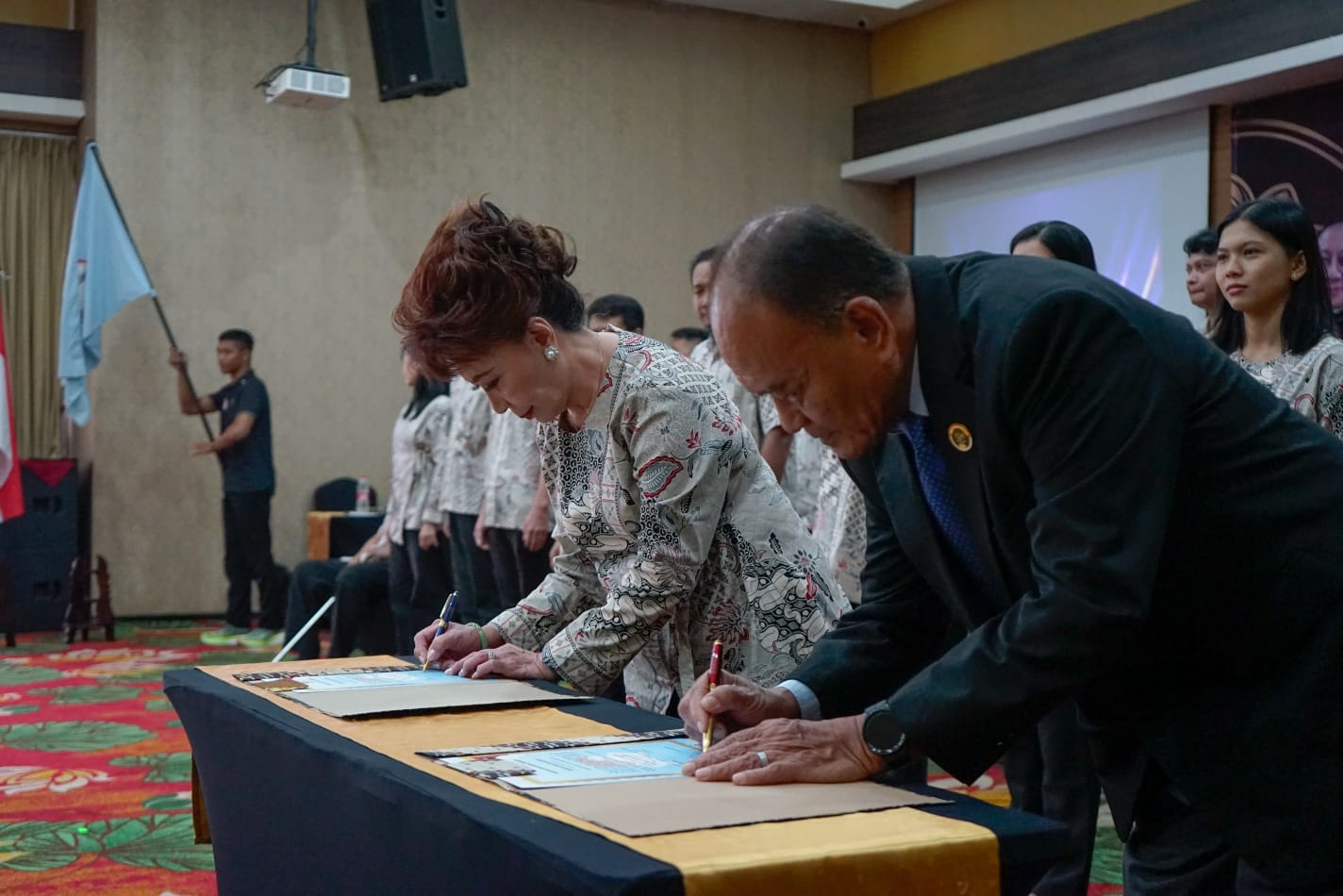 Ellyn Subiyanti dilantik sebagai Ketua PDWI DIY periode 2025&ndash;2029 dalam acara pengukuhan dan pelantikan yang digelar di Yogyakarta, Sabtu (20/1/2025).