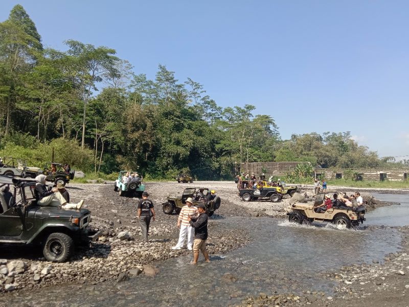 PRIMADONA: Wisata jip Merapi masih menjadi salah satu jujukan wisatawan saat mengunjungi Sleman.