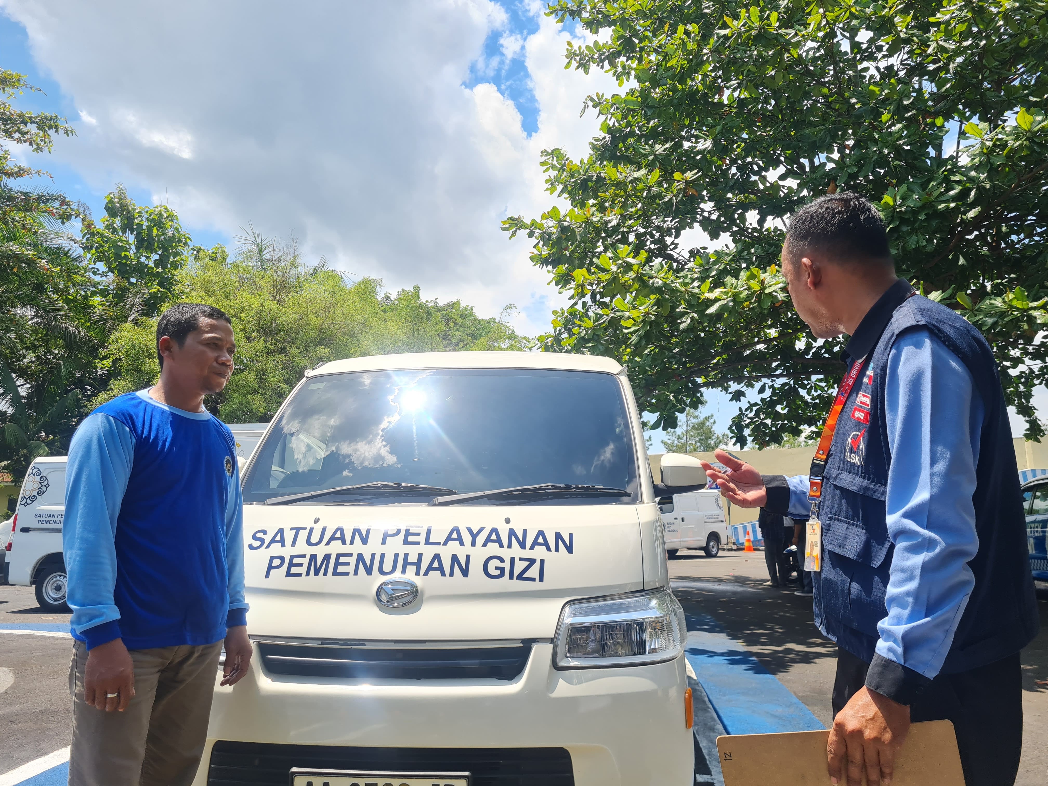 Pengemudi SPPG di sejumlah wilayah mengikuti pelatihan kompetensi dan sertifikasi di Mapolresta Magelang, Senin (22/12).