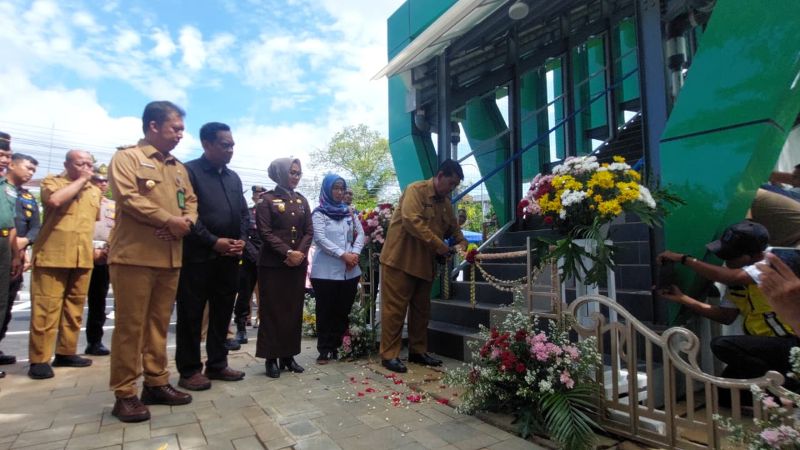 RESMI: Bupati Kulon Progo meresmikan JPO Jogoyudan menandai operasional JPO.&nbsp;