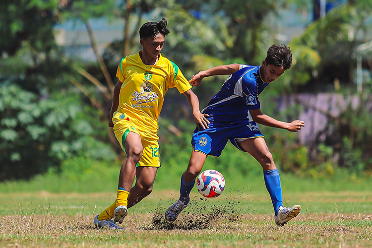 Tim EPA PSIM Jogja saat menghadapi tim EPA Persebaya Surabaya&nbsp;