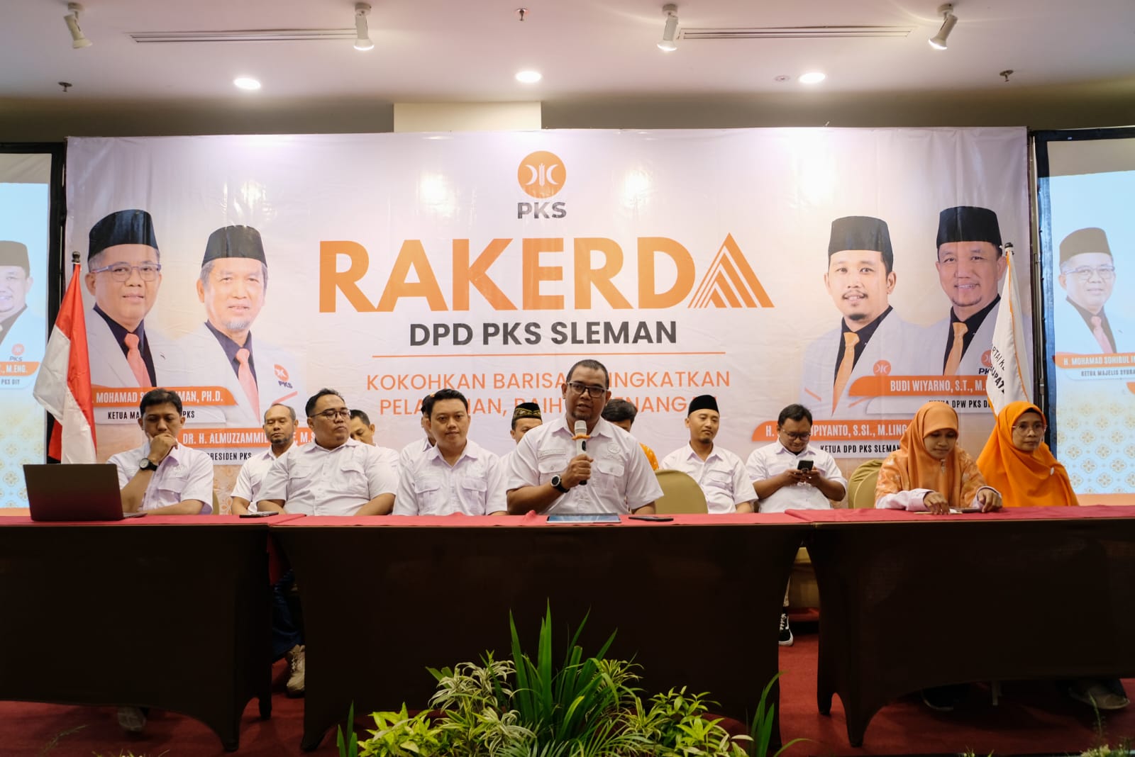 DPD Partai Keadilan Sejahtera (PKS) Kabupaten Sleman menggelar Rapat Kerja Daerah (Rakerda)