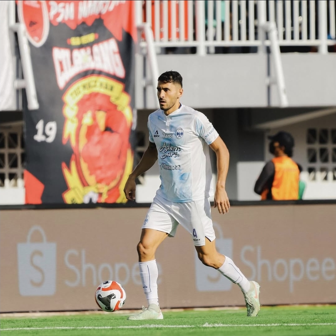 Pemain PSIM Jogja Franco Ramos Mingo.