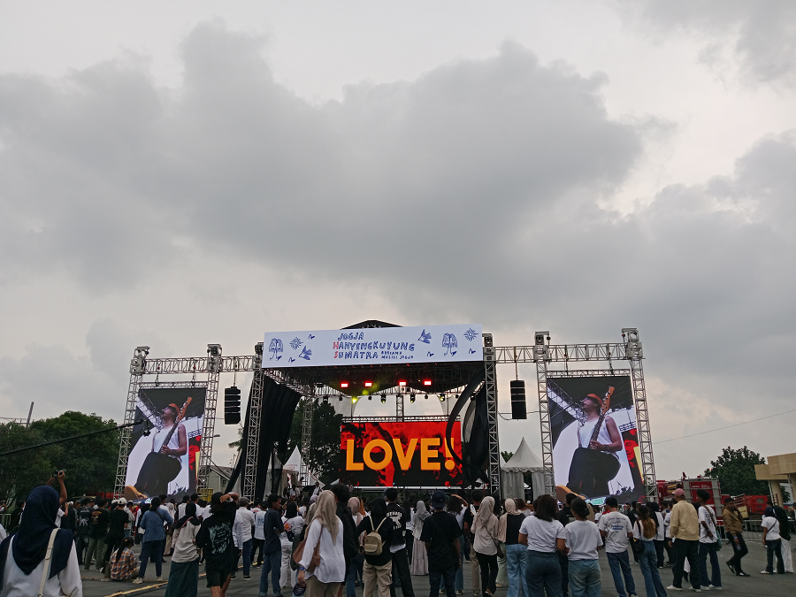 Konser Jogja Hanyengkuyung Sumatera.