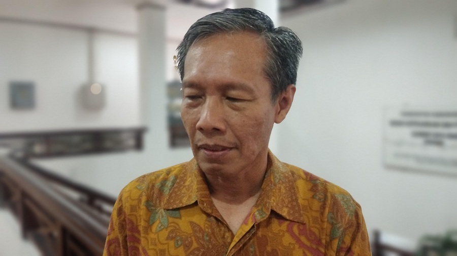 Kepala Dinas Lingkungan Hidup (DLH) Bantul Bambang Purwadi Nugroho.