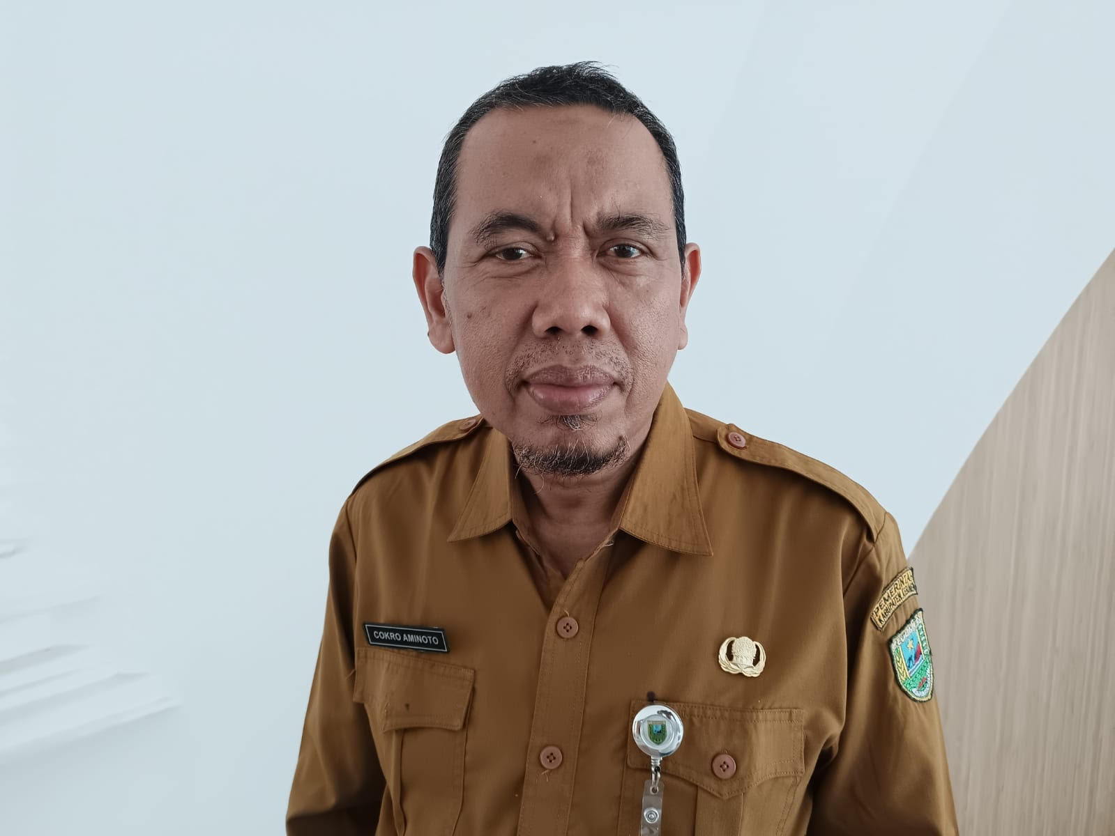 Kepala Dinas Tenaga Kerja (Disnaker) Kebumen Cokro Aminoto. (M Hafied/Radar Jogja)
