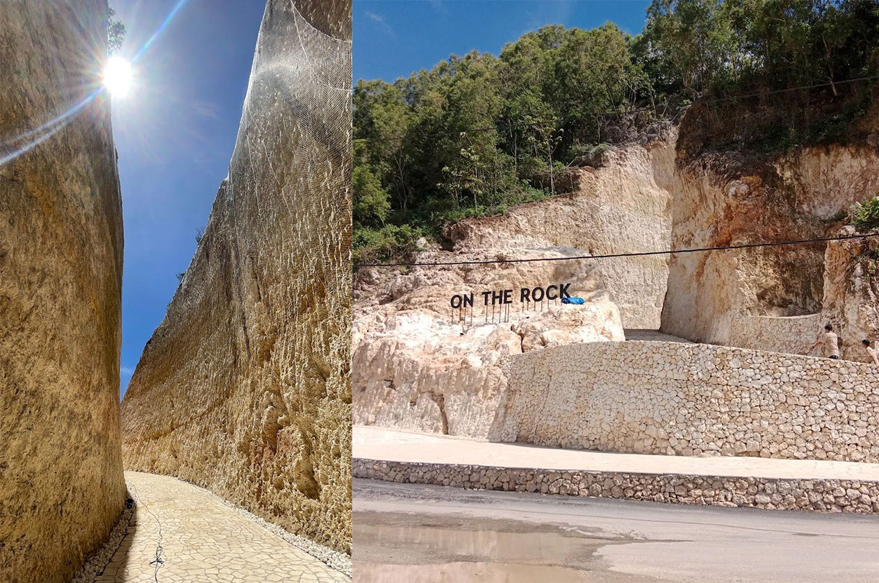 Wisata baru Gunungkidul, &lsquo;on the rock&rsquo; menghadirkan resto dengan nuansa Pantai Pandawa, Bali.