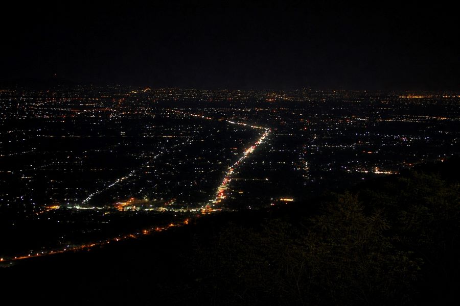 City Light dari Watu Amben Yogyakarta