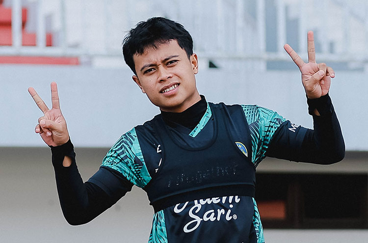 Pemain PSIM Jogja Diandra Diaz