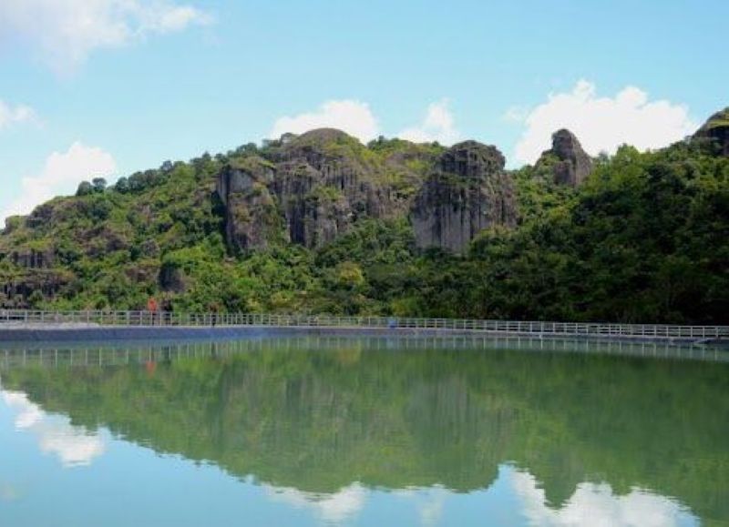 Destinasi Wisata Nglanggeran, Gunungkidul, DIY.