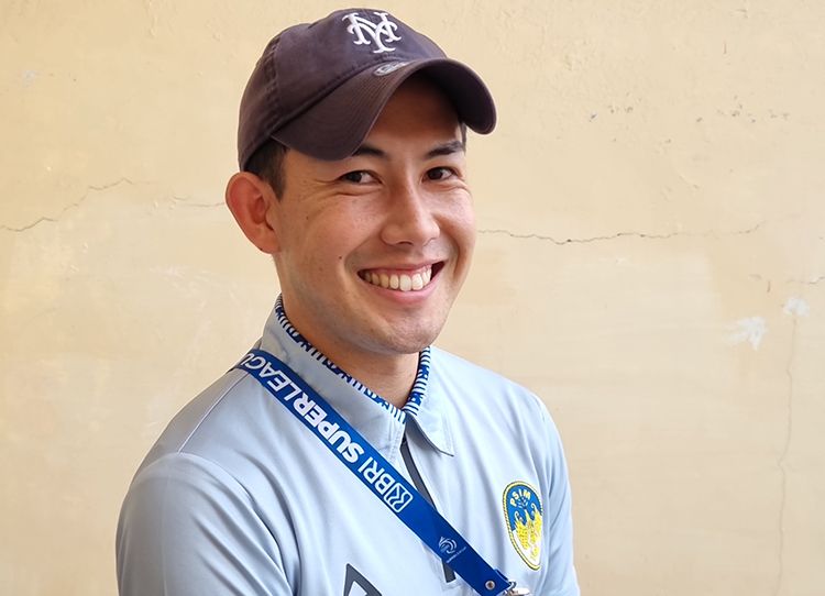 Pemain PSIM Jogja asal Jepang Yusaku Yamadera