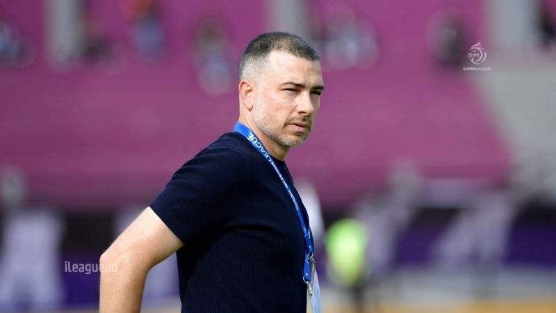 Pelatih Persik Kediri, Marcos Reina targetkan mendapat poin saat melawan PSM Makassar. (Ileague)