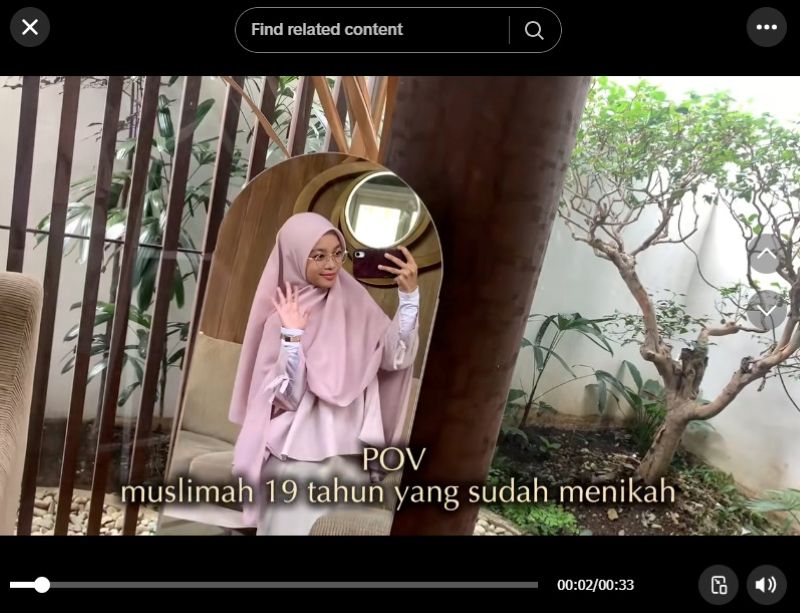 Konten kreator perempuan berusia 19 tahun dengan akun TikTok @azkiavee tuai kontroversi.