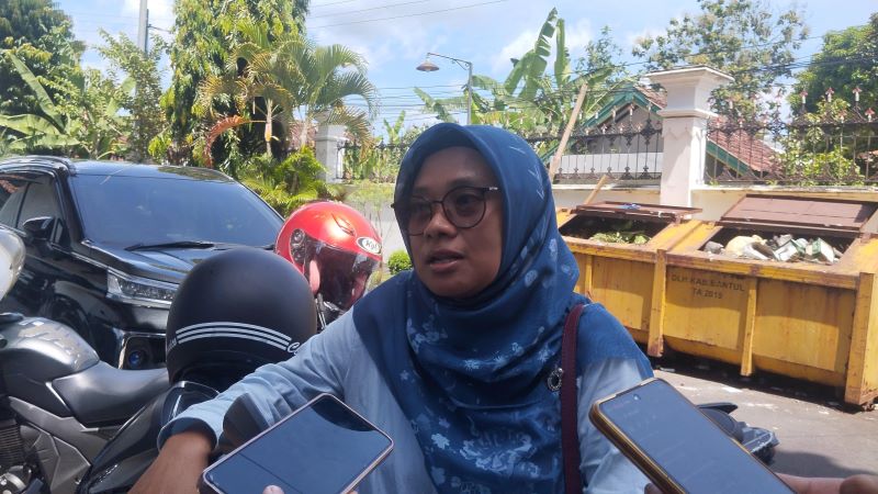 Kepala Bidang Hubungan Industrial Disnakertrans Bantul Rina Dwi Kumaladewi