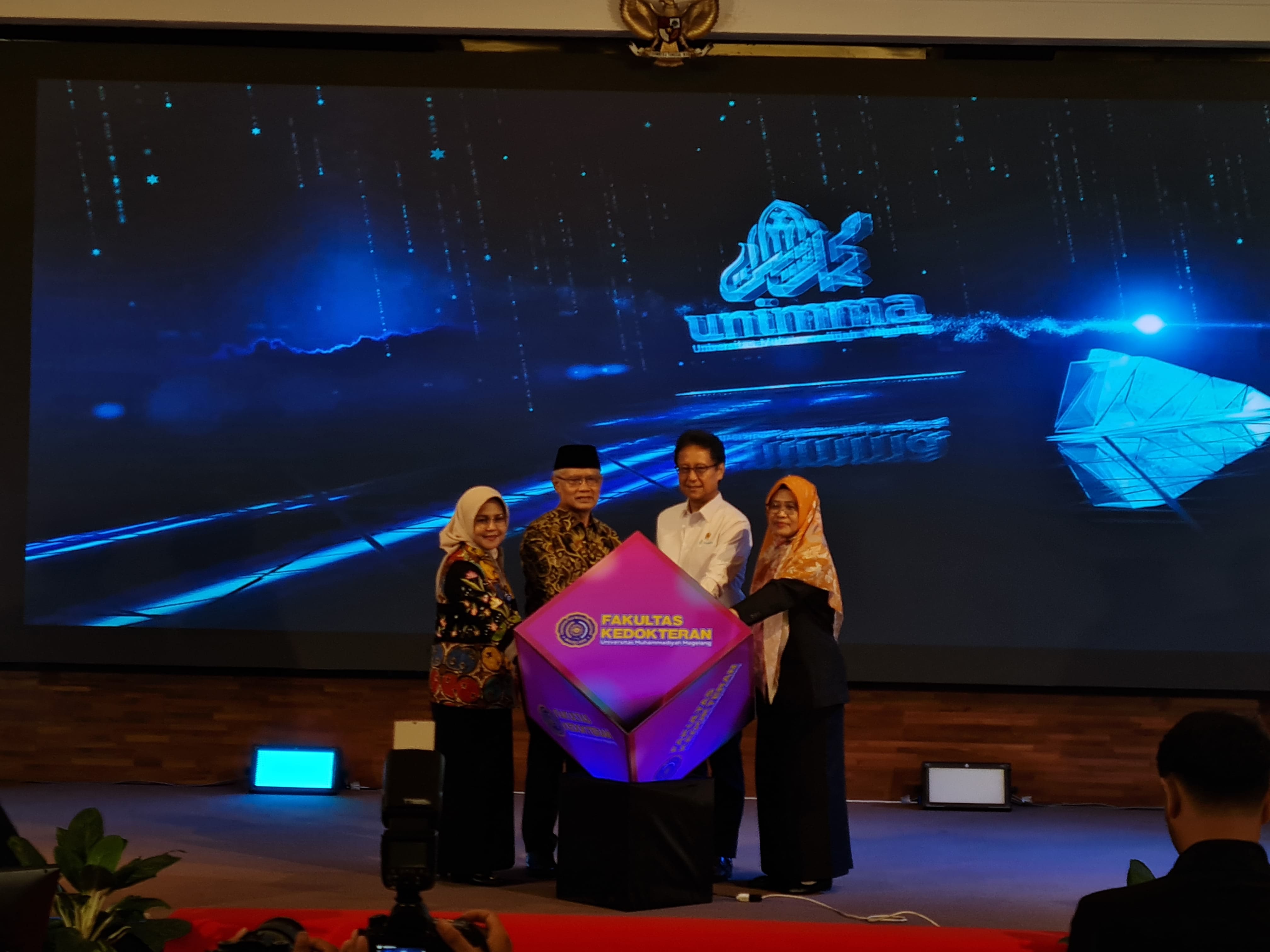 Unimma meresmikan prodi S1 Kedokteran dan Pendidikan Profesi Dokter program profesi, Kamis (8/1).