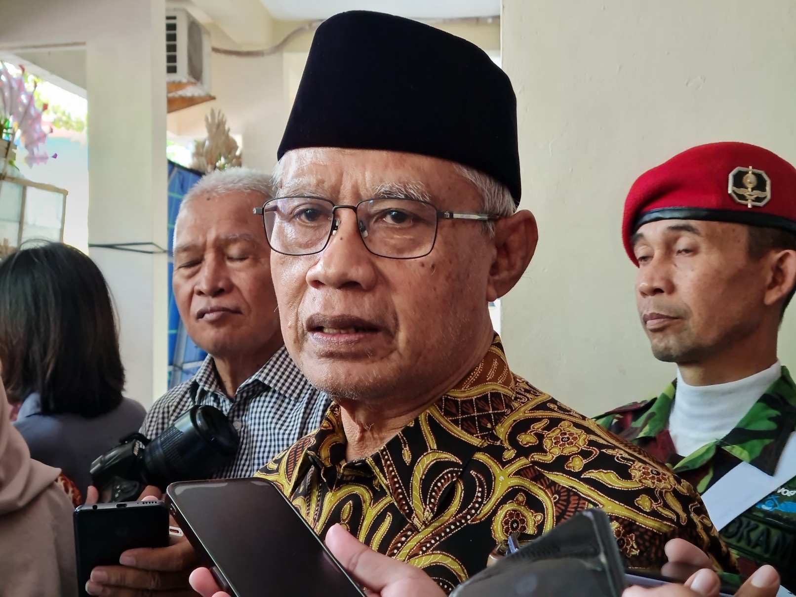 Ketum PP Muhammadiyah Haedar Nashir&nbsp;