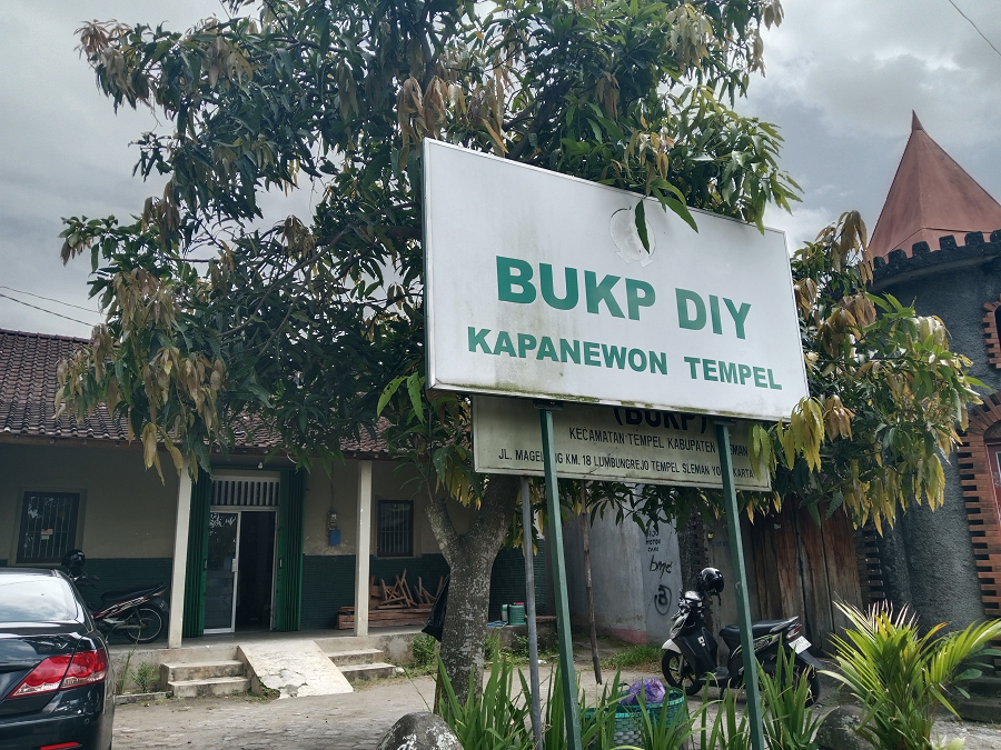 BUKP Tempel lama.