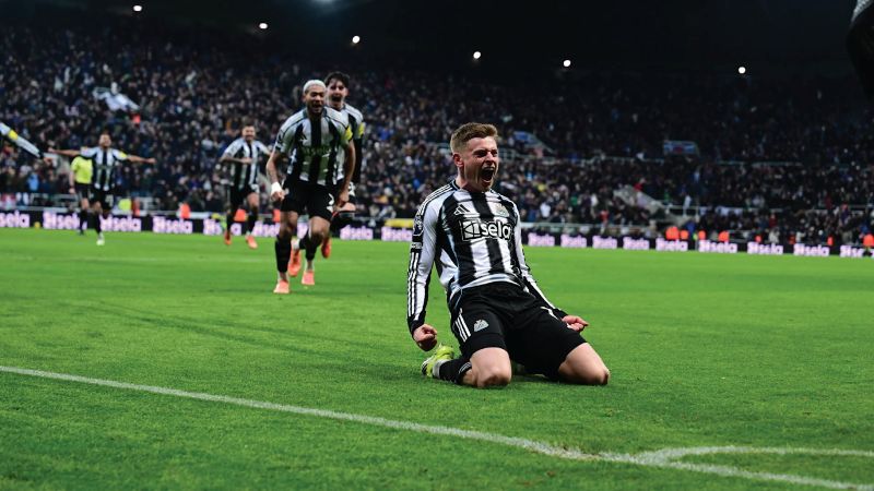 Harvey Barnes cetak gol kemenangan dalam drama tujuh gol di St James Park melawan Leeds United