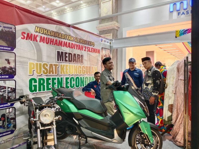 SEMARAK: Kegiatan Muhammadiyah Sleman Expo yang digelar di Sleman City Hall Jumat (9/1).