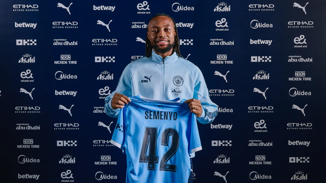 Antoine Semenyo resmi gabung Manchester City dan akan gunakan nomor punggung 42