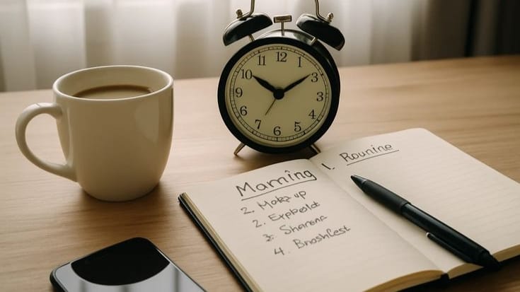 Ilustrasi Persiapan Sederhana untuk Mengawali Hari Senin (Pinterest)