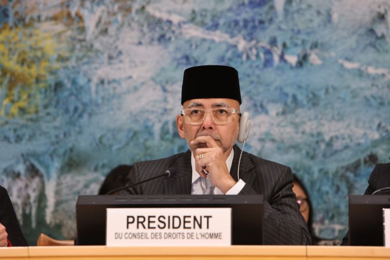 Presiden Dewan HAM PBB 2026 Sidharto Reza Suryodipuro.