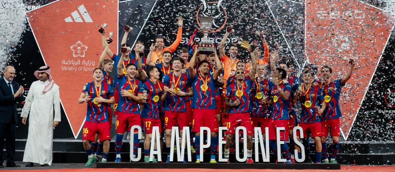 Barcelona juara Supercopa de Espana setelah kalahkan Real Madrid di Final