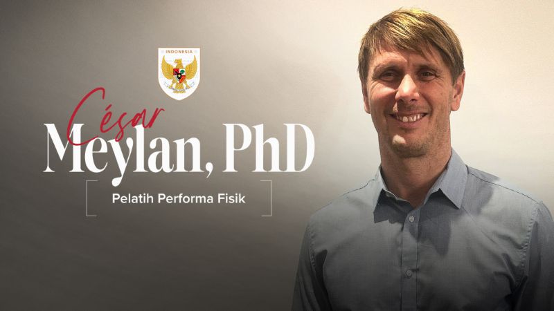 Cesar Meylan resmi menjadi pelatih fisik baru Timnas Indonesia