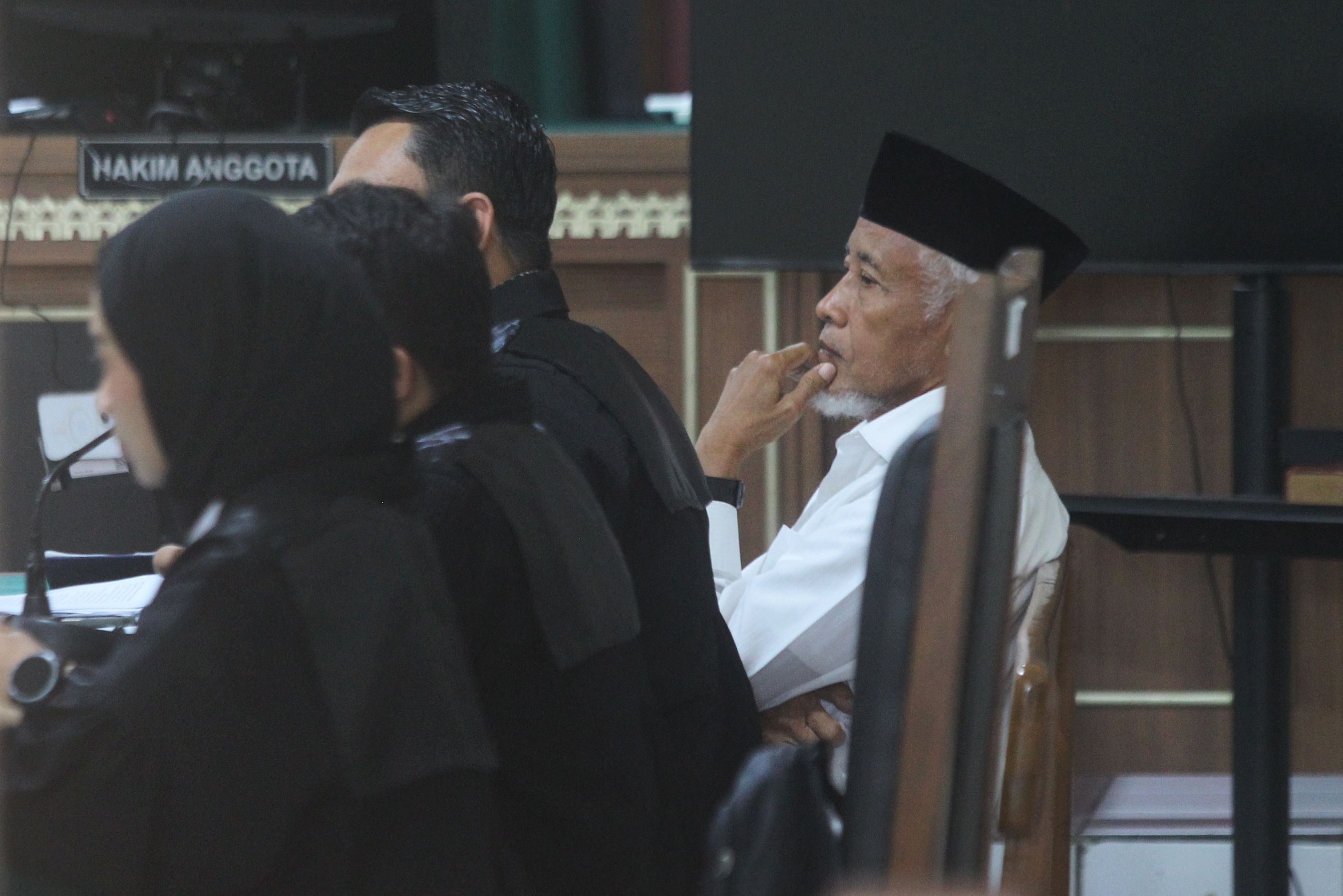 Suasana sidang Sri Purnomo