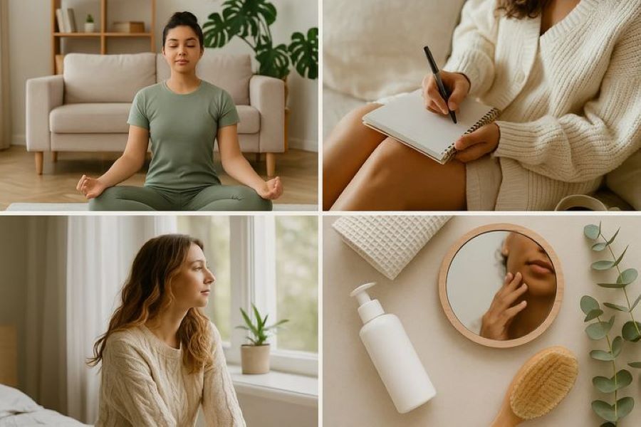 Kolase Cara Healing yang Sederhana (Pinterest)