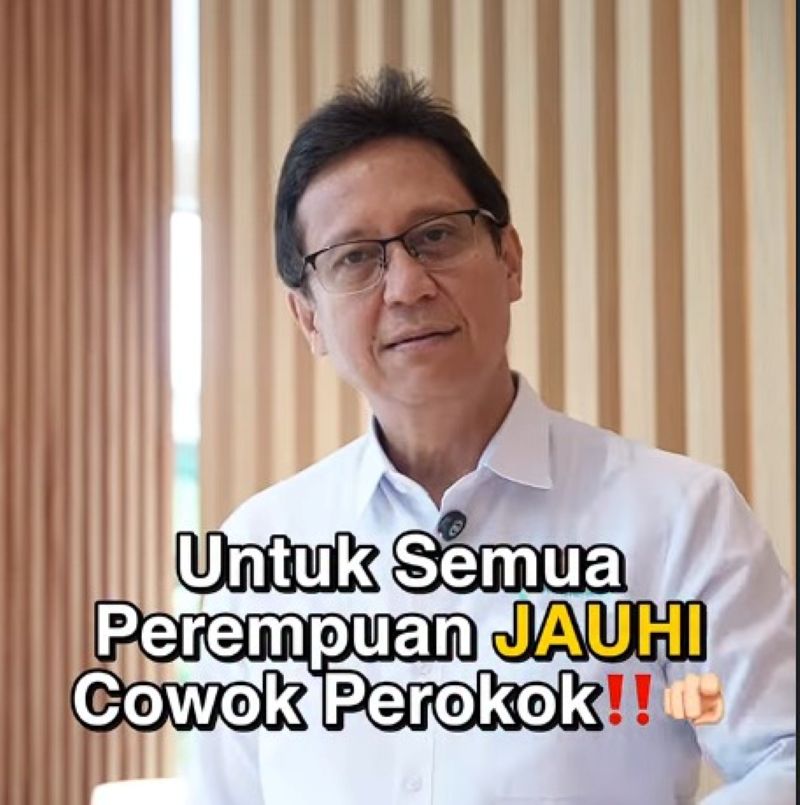 Konten Reels Instagram Menteri Kesehatan Budi Gunawan Sadikin.