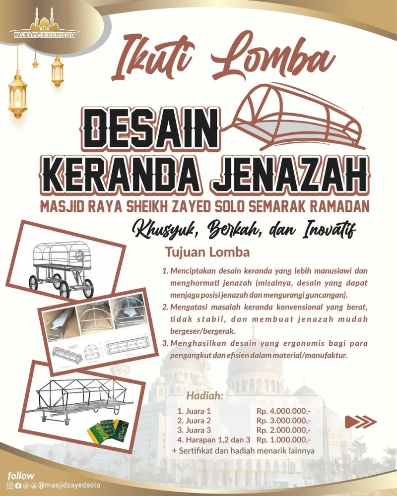 Poster Lomba Desain Keranda.