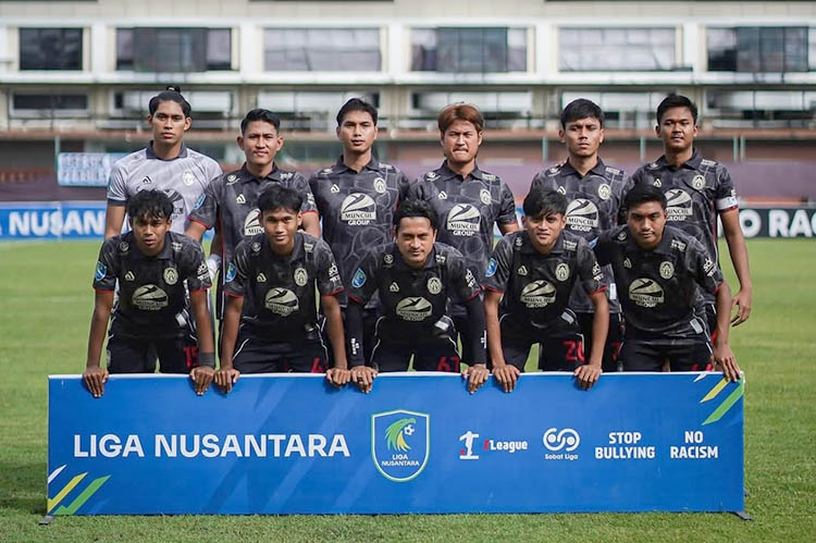 Skuad tim Persiba Bantul saat foto bersama.