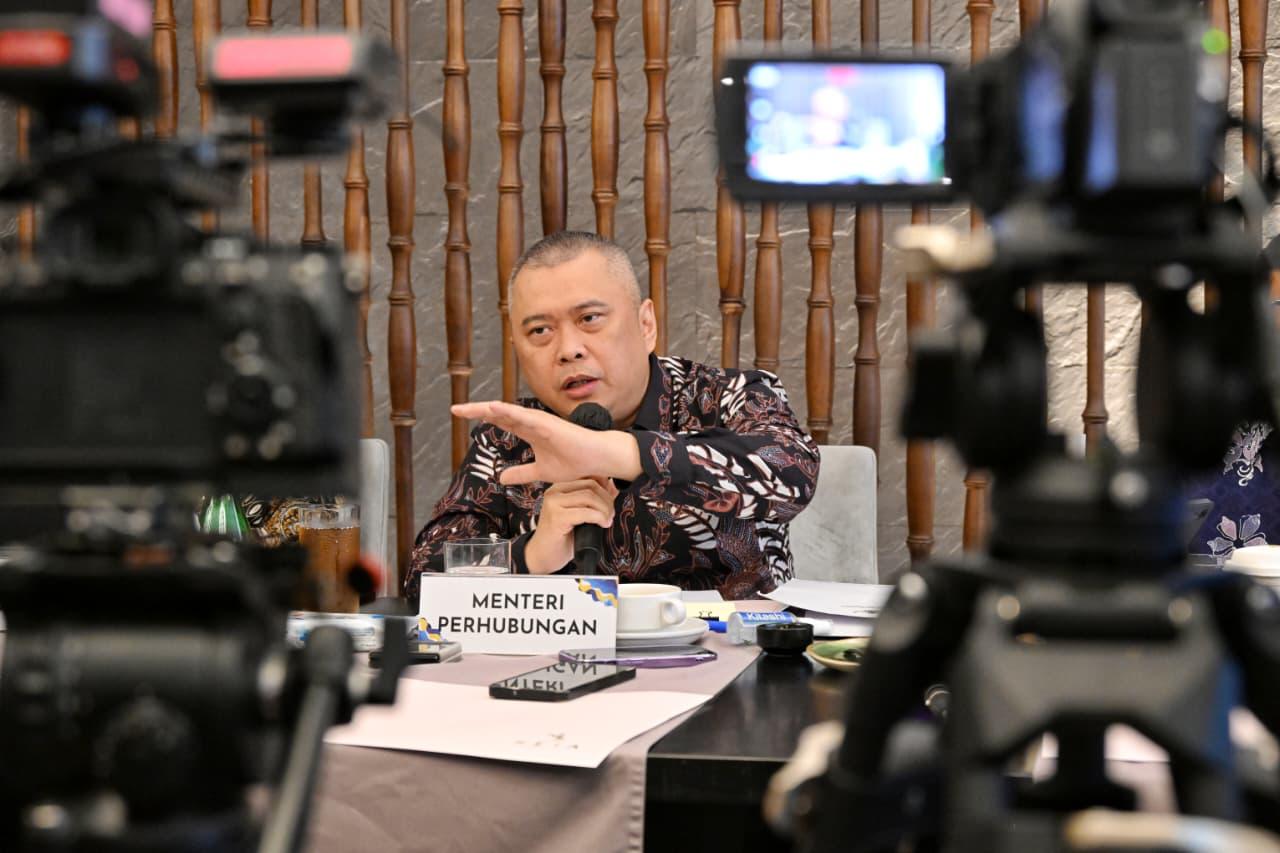 Menteri Perhubungan Dudy Purwagandhi