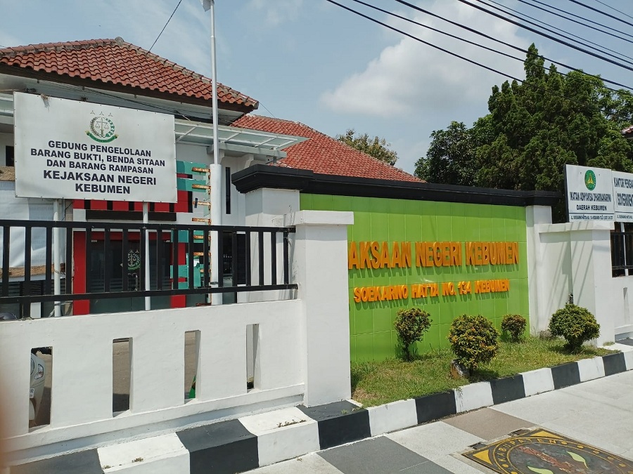 Kantor Kejaksaan Negeri (Kejari) Kebumen berada di Jalan Soekarno-Hatta. (M Hafied/Radar Jogja)