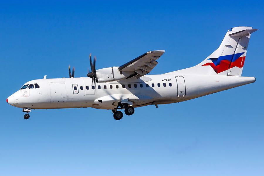Pesawat ATR 42-500 (Deutsche-Privatjet)