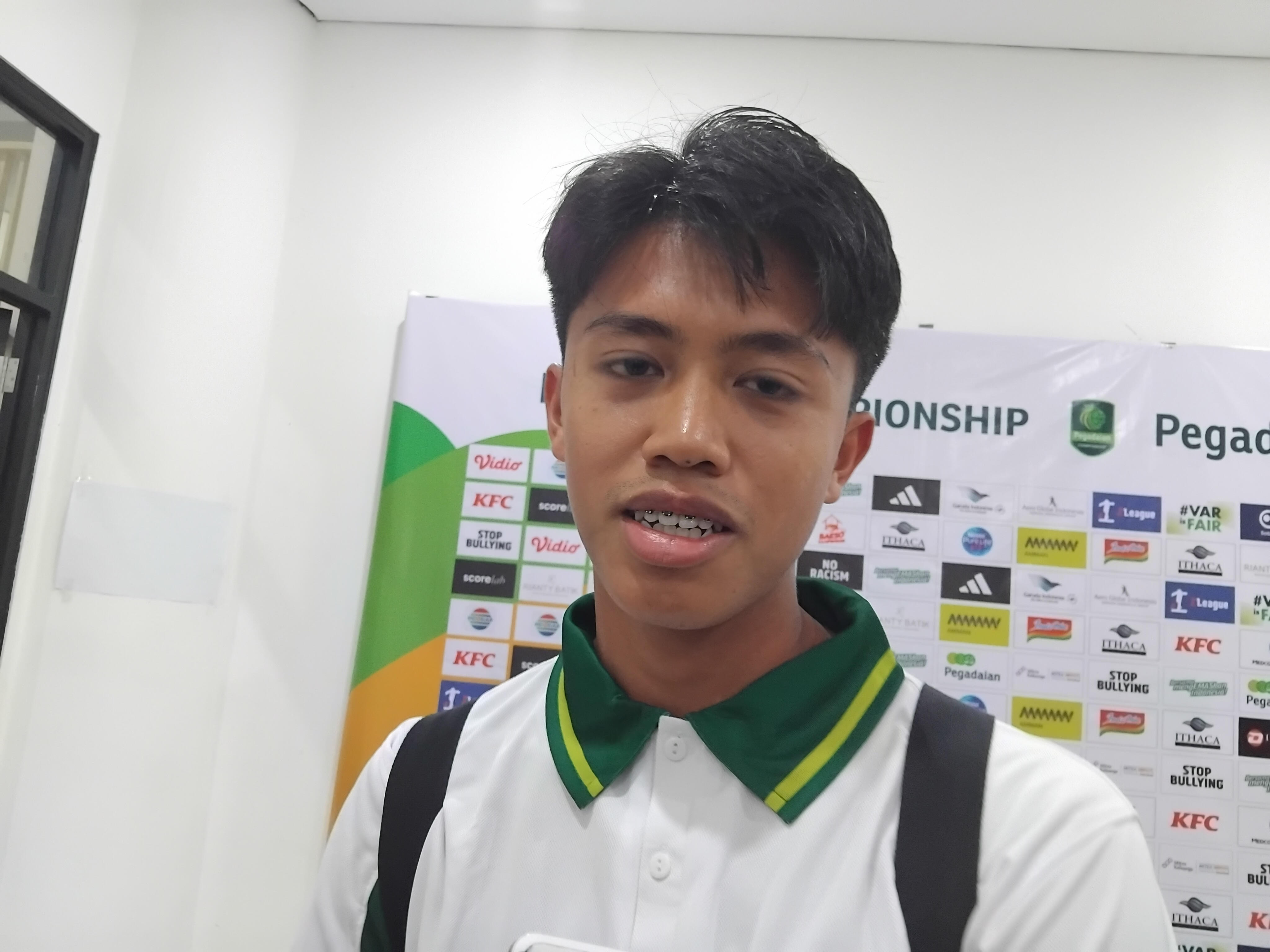 Gelandang muda PSS Sleman Figo Dennis&nbsp;