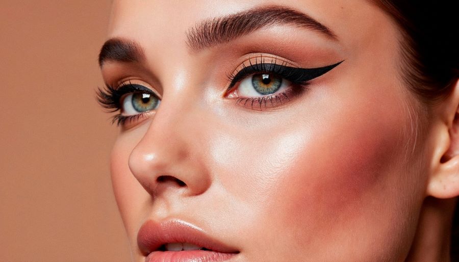 pemaikan eyeliner juga tergantung bentuk mata (freepik)