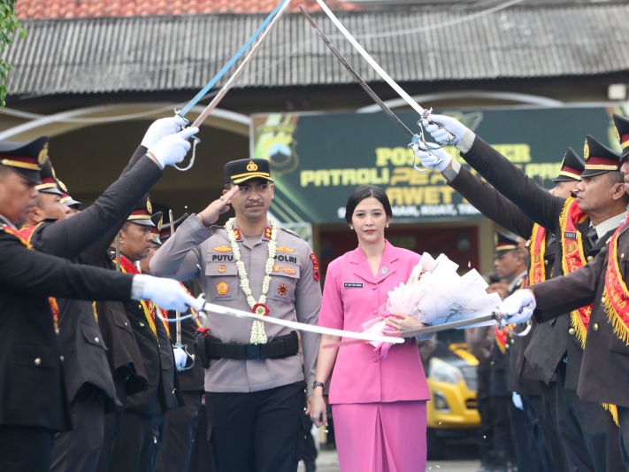 JABATAN BARU: AKBP I Putu Bagus Krisna Purnama mengawali tugas sebagai Kapolres Kebumen per Januari 2026.