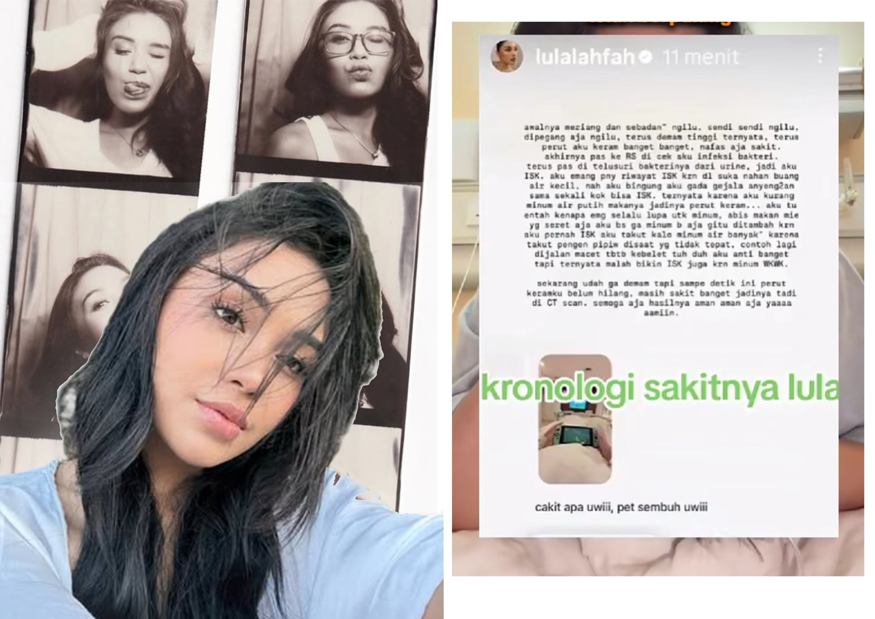 Selebgram sekaligus influencer Lula Lahfah meninggal dunia.