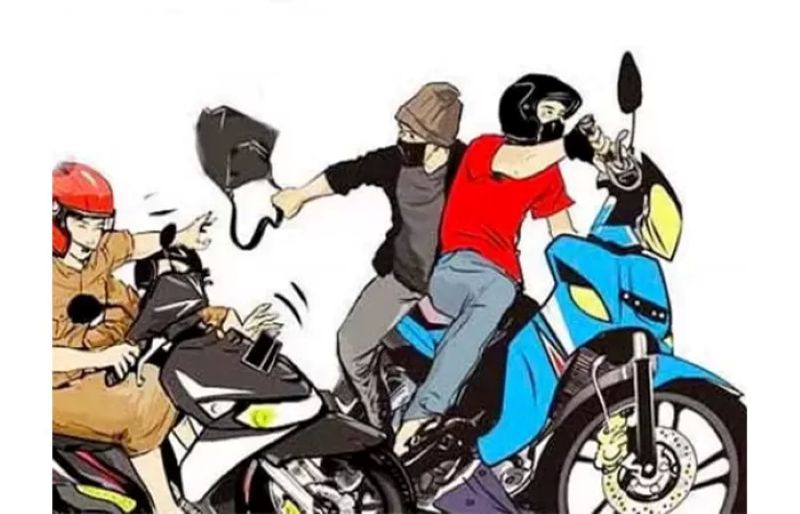 Ilustrasi kasus penjambretan.