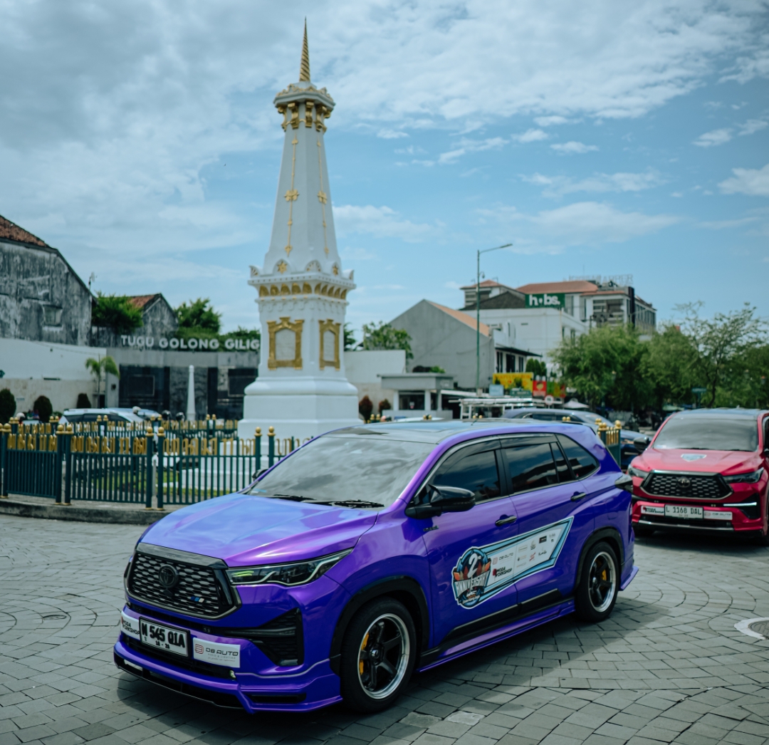 Komunitas Inzenity saat city touring di Kota Jogja