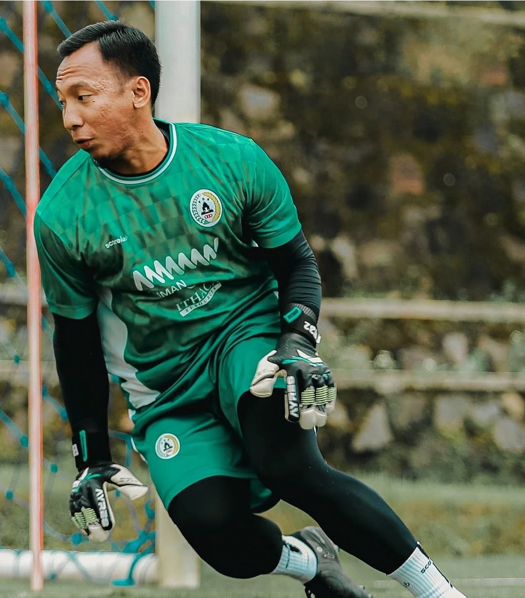 Kiper PSS Sleman Ega Rizky Pratama.